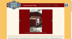 Desktop Screenshot of bayardantiquevillages.net